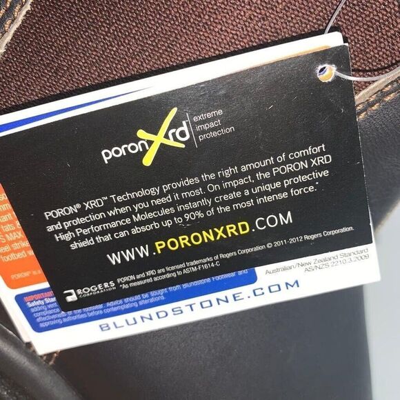 Blundstone 172 Men's Work Chelsea Leather Boot Stout Brown Size 14 US / 13 UK/AU - Picture 12 of 16